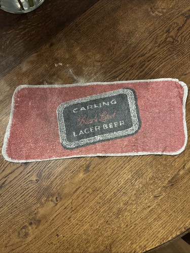 Calling black label towelling - label,