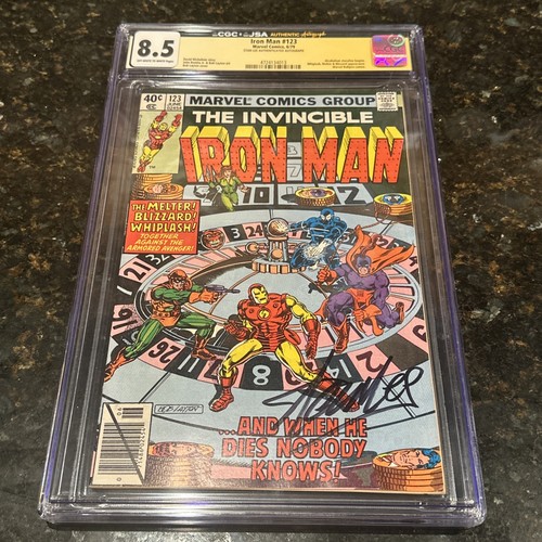 Iron man 123 cgc top - #123,