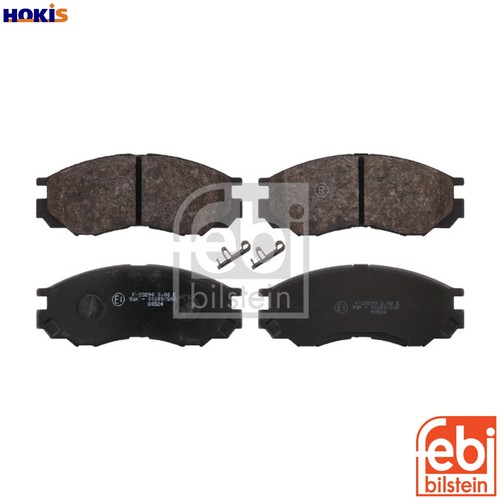 Brake pad set disc - set, 16645