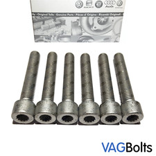 6x Genuine VW Audi CV Driveshaft Axle to Gearbox Spline Bolt M8x48 N91108201
