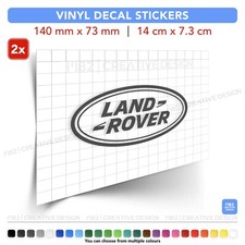 2x Land Rover Car Vinyl Decal