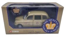 CORGI 1:36 AUSTIN FX4 TAXI QUEEN ELIZABETH II GOLDEN JUBILEE CC85903 DIECAST