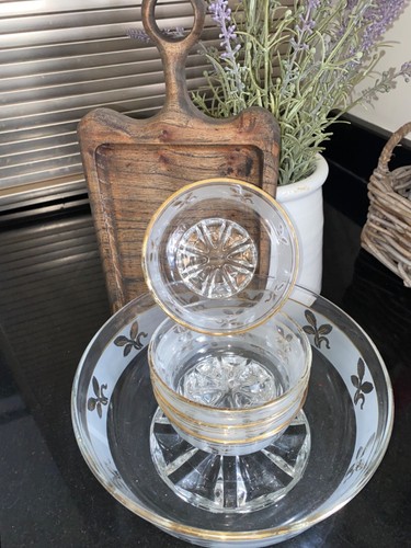 Delcabor vintage glass trifle - delcabor,