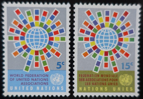 United nations stamps - united,