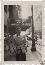 FRANK SINATRA - Signed