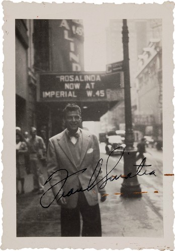 Frank sinatra signed - frank,