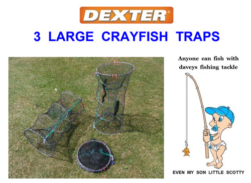 Dexter large crayfish traps - dexter,