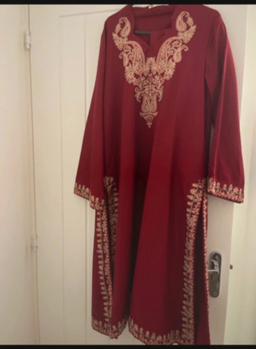 Two piece khaddar suit - two,