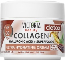 Anti Aging COLLAGEN MOISTURISER FACELIFT CREAM with Retinol Hyaluron Superfoods