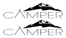 Camper decals stickers - 2,