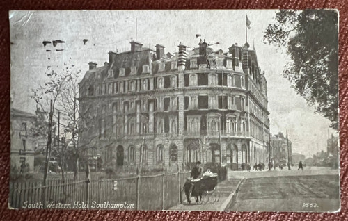 Antique postcard southampton - postcard,