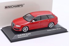 Audi RS6 Avant C6 2008 Red