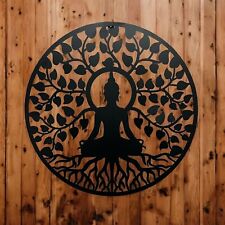 Black Buddha Metal Garden