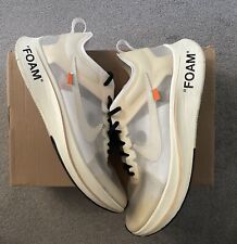 Nike x Off White Zoom Fly The Ten UK10 US11 100% Genuine Travis Rare