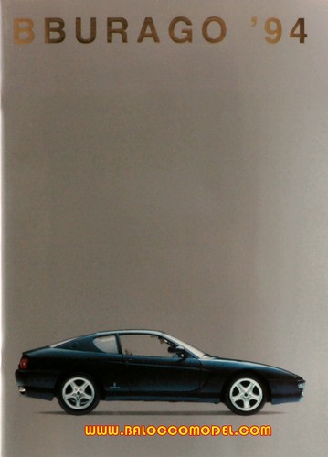 Burago car model magazine - car,
