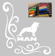 MAN truck window decals x 2