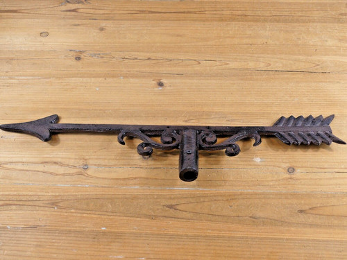Large cast iron weathervane - cast,