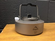 Aircraft Grade Titanium Ultralight Kettle, 800ml, Backpacking, Wild Camping 175g