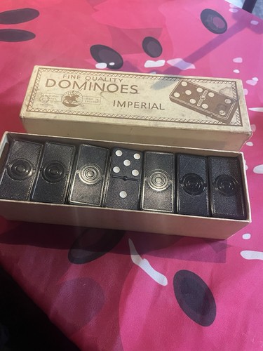 Vintage imperial pub dominoes - vintage,