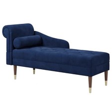 Velvet Chaise Longue,Indoor