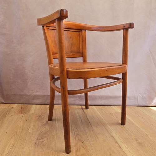 Vintage bentwood tub armchair - bentwood,