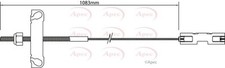 APEC Front Brake Cable for Ford Transit Dual Fuel 2.3 March 2001 to March 2006
