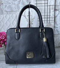 Biba black genuine leather