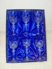 BOHEMIA CRYSTAL GLASSES WINE