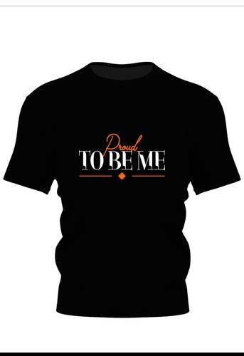 Slogan shirt proud to - shirt, (proud