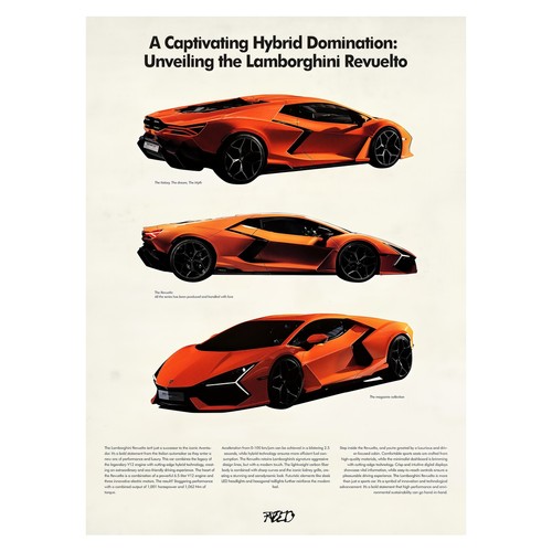 Lamborghini revuelto poster - lamborghini, |