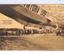 ZEPPELIN *Victoria Luise* Postcard Cassel Germany 1912 {samwells-covers}PZ119