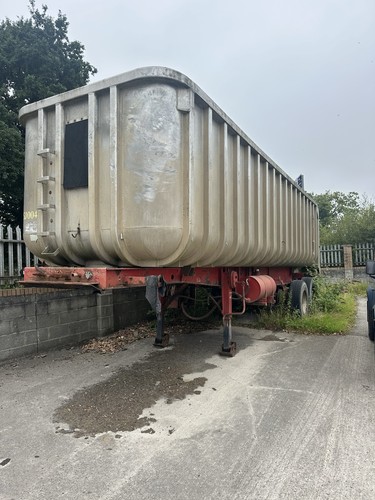 Agricultural dump trailer twin - agricultural,