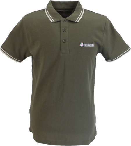 Lambretta khaki oatmeal retro - lambretta, khaki/oatmeal