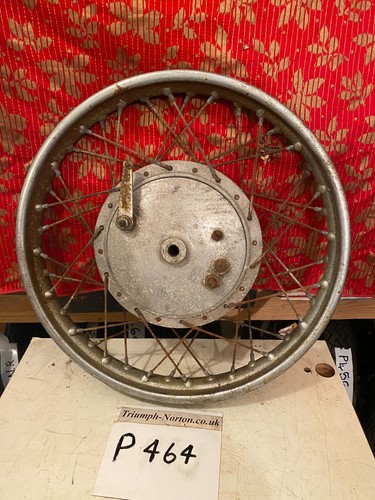 Norton front wheel x2 - 20", x2"