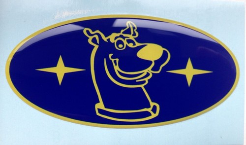 Scooby doo car domed - , suba