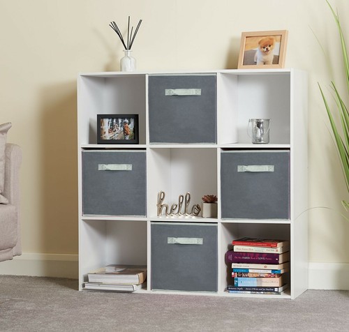 Foldable cube storage - foldable, boxes