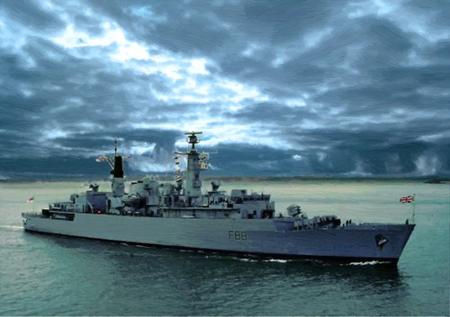 Hms broadsword hand - hms,