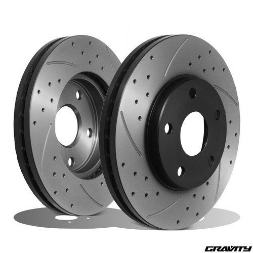Vented front brake - discs, 275mm