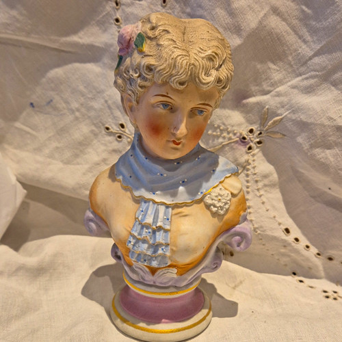 Victorian hand painted ceramic - hand-painted,