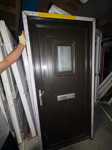 New black upvc door - upvc,