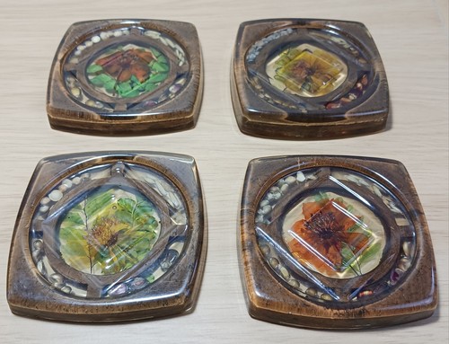 Coasters vtg set - coasters,