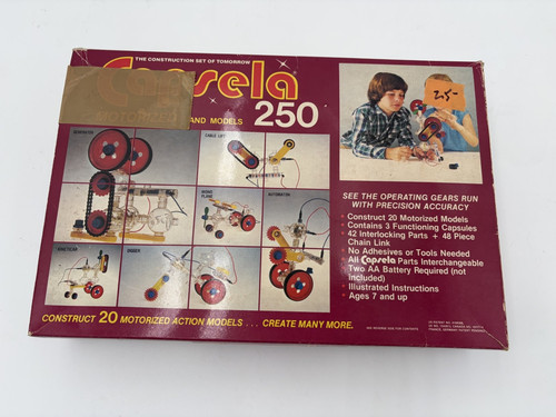 Capsela 250 motorized land - capsela,