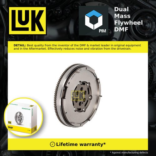 Dual mass flywheel - dual, dmf