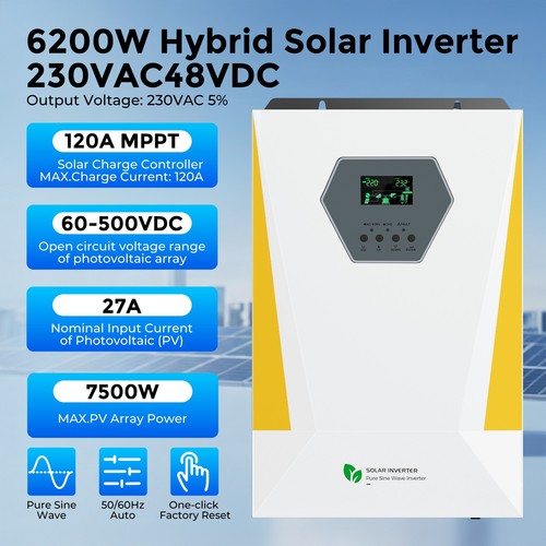 6200w 48v hybrid solar - 48v, off