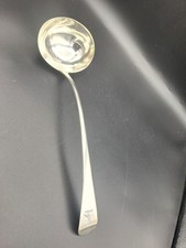 Solid Silver Soup/Punch Ladle