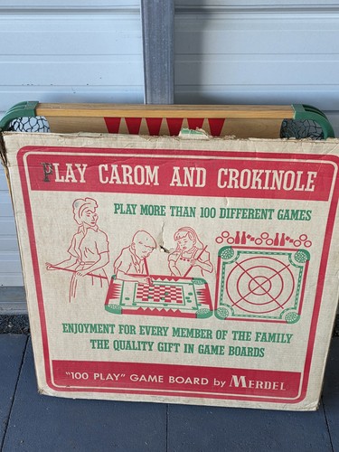 Carom and crokinole vintage - crokinole,