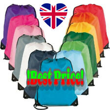 Waterproof Drawstring Book Bag Sport Gym Swim PE Dance Girls Boys Sports Ballet