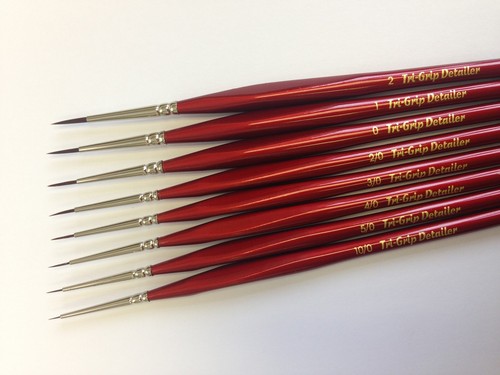 Model painting brushes - model,