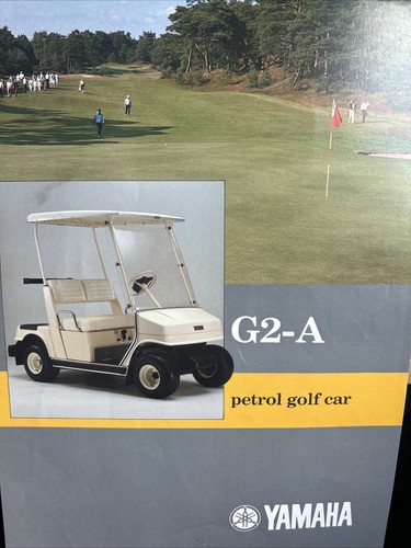The yamaha petrol golf - the,