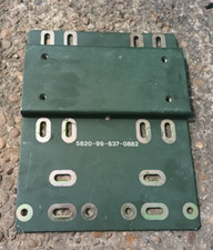 Ex MOD /| Clansman Radio Equipment Control Box Mounting Plate